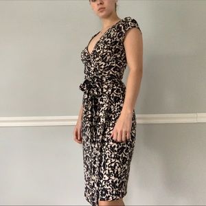 Diane Von Furstenberg Silk Jersey Wrap Dress
